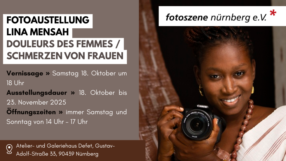 Hinweis: Douleurs des femmes / Schmerzen von Frauen - Lina Mensah