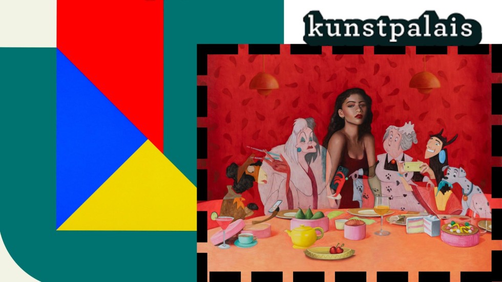 Visite du Kunstpalais en français